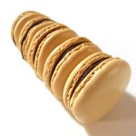 Macarons au café